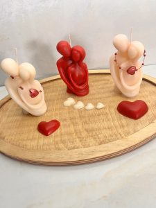 شمع آغوش مناسب دادن هدیه و ولنتاین